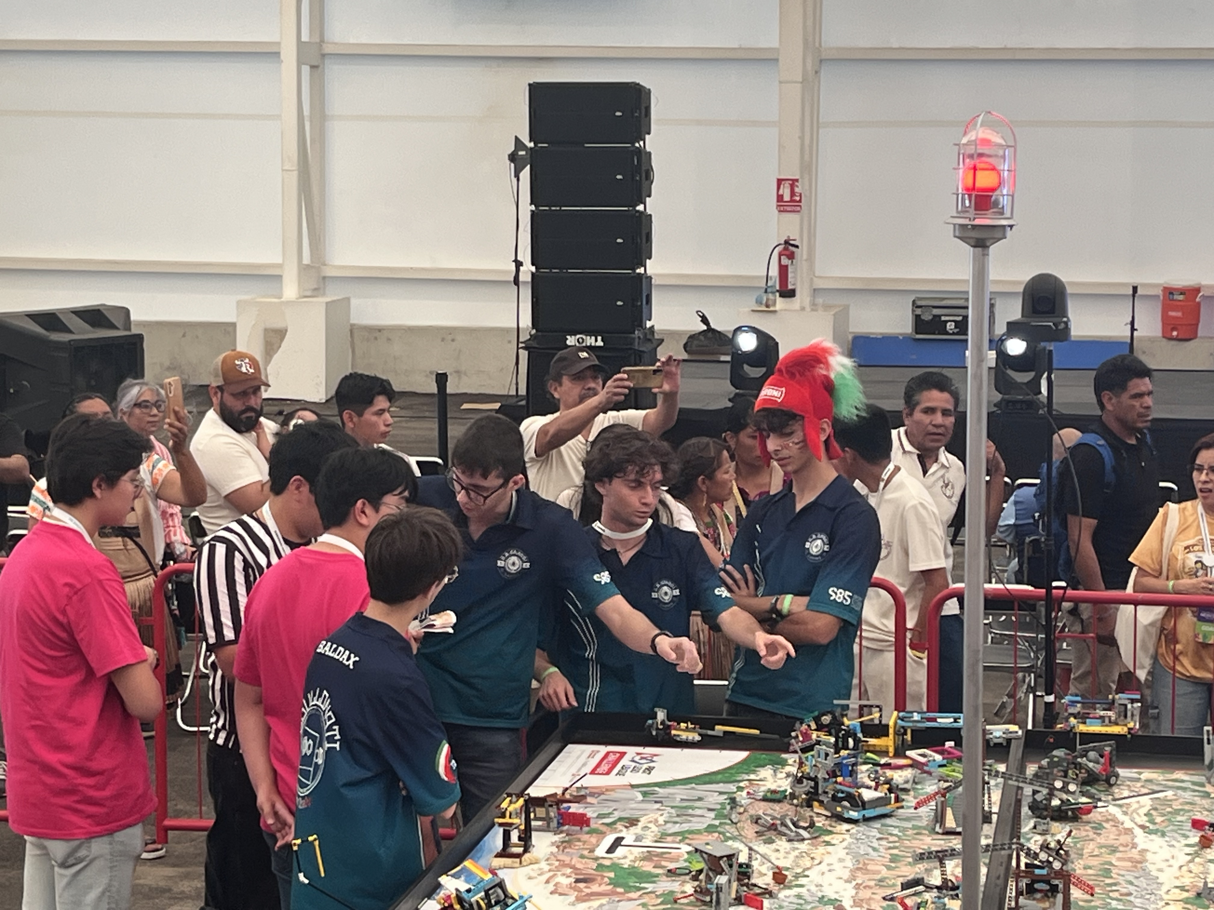 Sbullonati FLL team using Beluga FLL Visual Editor to fix issues quickly