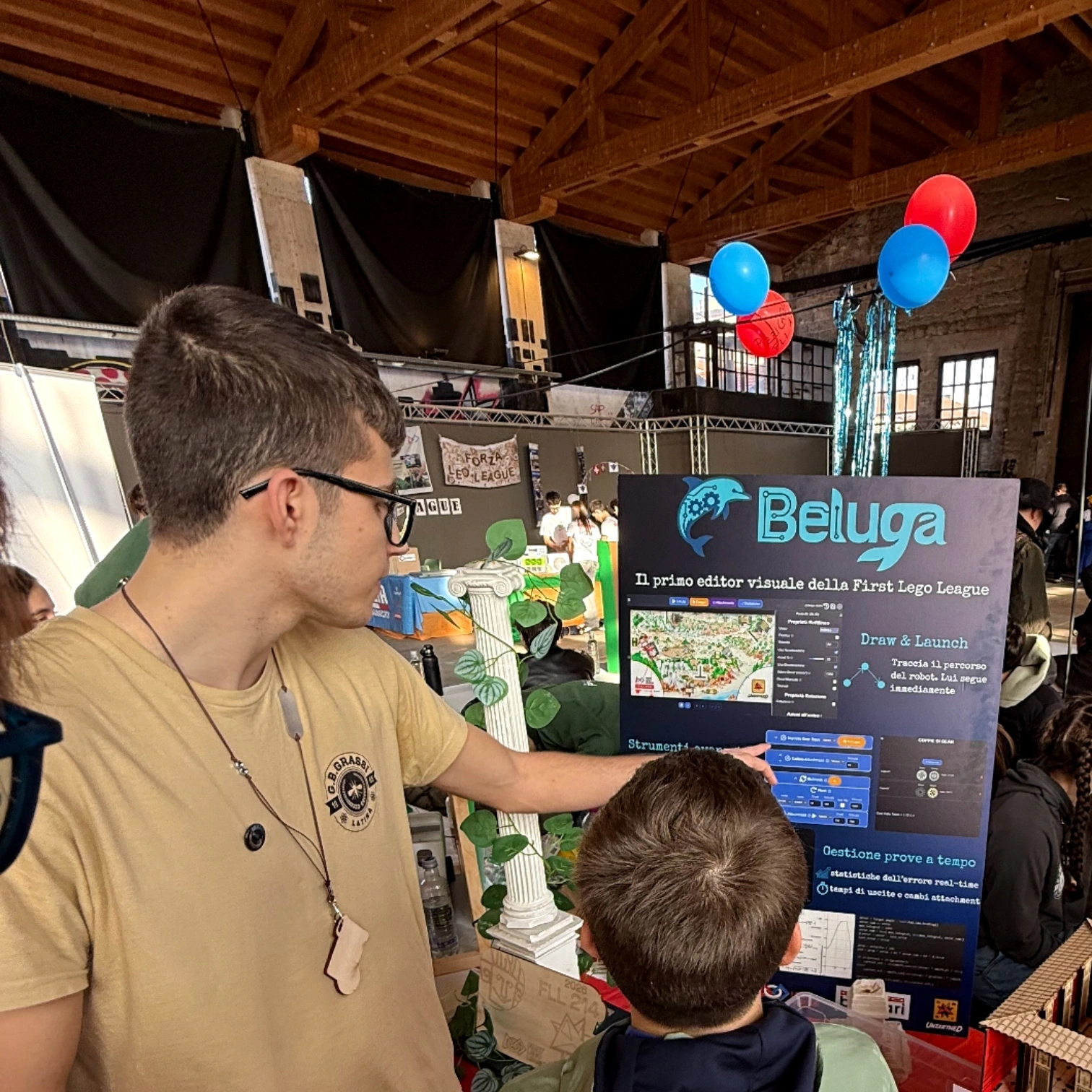 Emanuele Salvadori, creator of Beluga